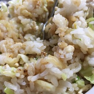 簡単に！キャベツのチャーハン